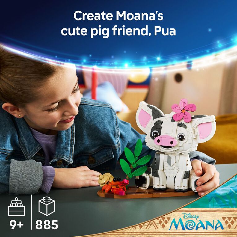 LEGO Disney Princess Pua 43292, , hi-res
