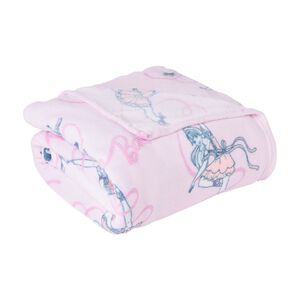 Barbie Coral Fleece Throw Multi-Coloured 127cm x 152cm