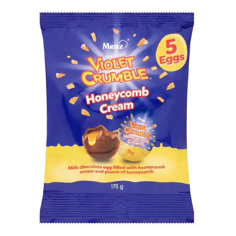 Violet Crumble Honeycomb Cream Egg Bag