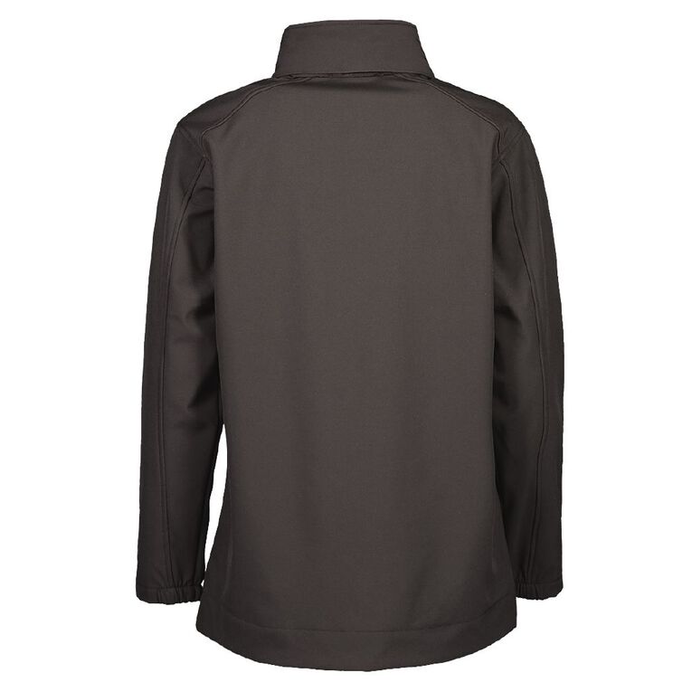 Schooltex Waitara High School Softshell Jacket with Embroidery, Black, hi-res