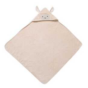 Babywise Hooded Towel 500gsm Sheep 80x80