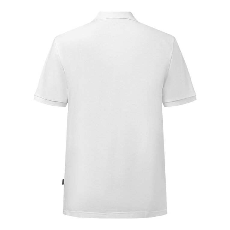 H&H Men's Pique, White, hi-res