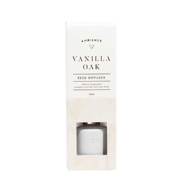 Living & Co Ambience Diffuser Vanilla Oak 120ml, , hi-res