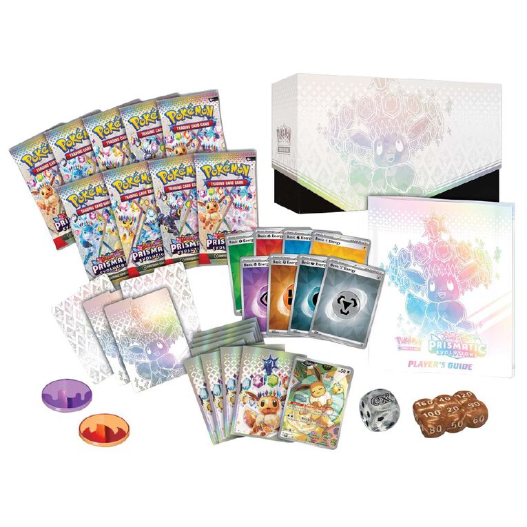 Pokemon Scarlet & Violet Prismatic Evolutions Elite Trainer Box, , hi-res