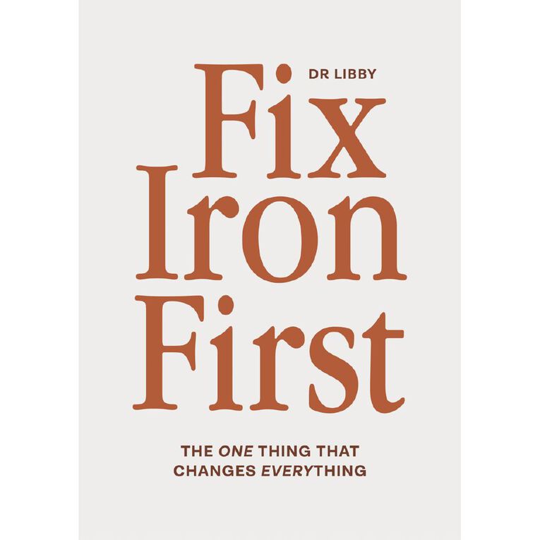 Fix Iron First by Dr Libby Weaver, , hi-res