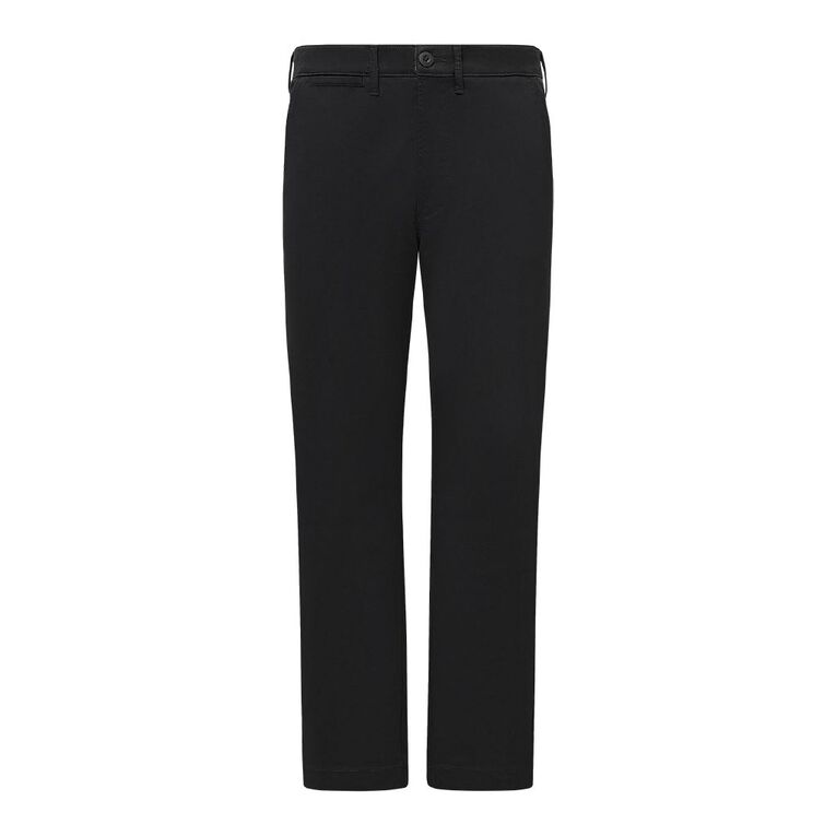 H&H Men's Chino Pants, Black, hi-res