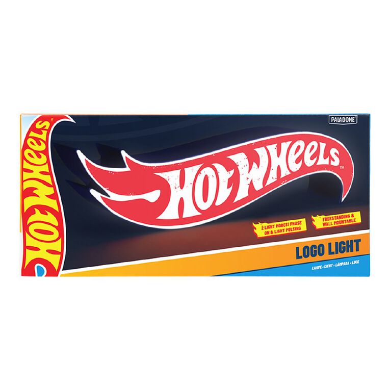 Paladone Hot Wheels Red & White Logo Light, , hi-res