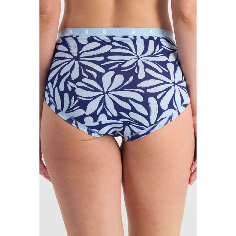B FOR BONDS Women's Full Briefs 2 Pack, Blue Light, hi-res
