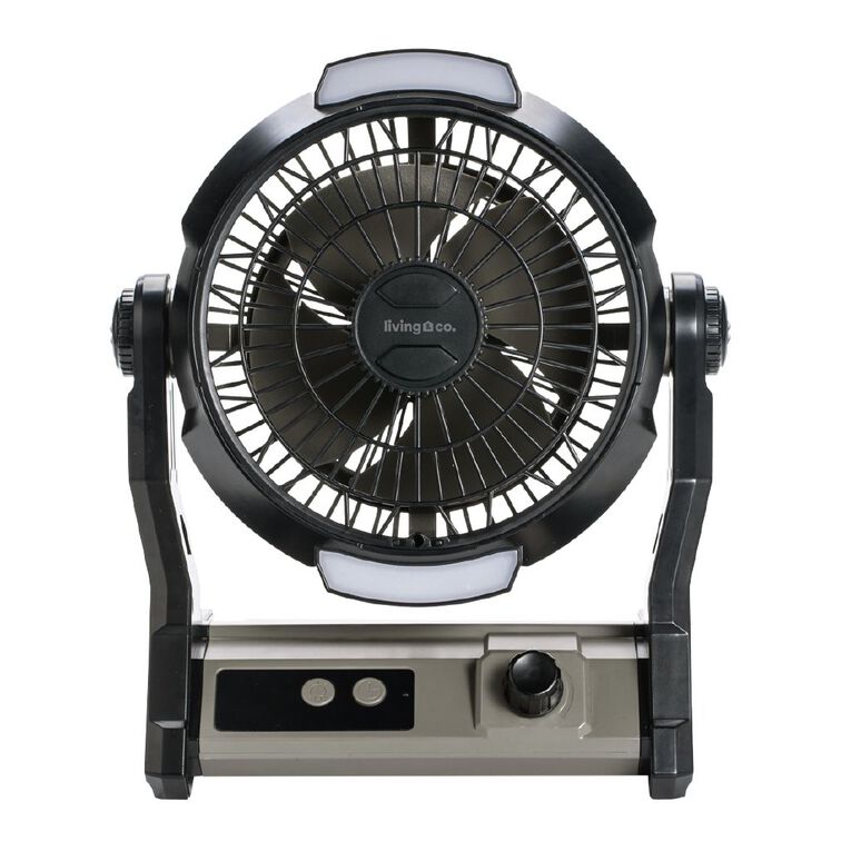 Living & Co Multifunctional LED Charging Fan, , hi-res