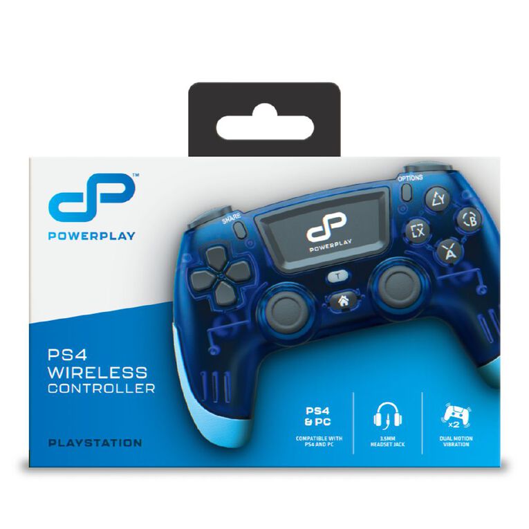 PowerPlay PS4 Wireless Controller Translucent, , hi-res