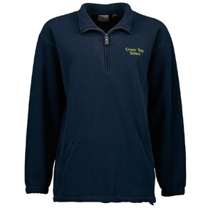 Schooltex Green Bay Polar Fleece Top with Embroidery