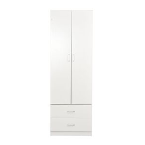Living & Co 2 Door & 2 Drawer Wardrobe