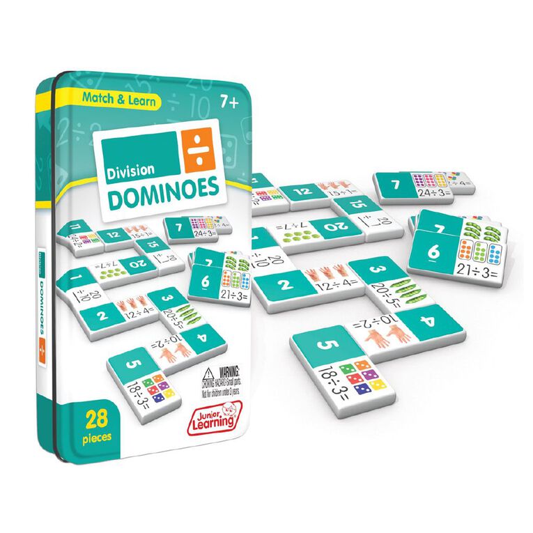 Junior Learning Division Dominoes, , hi-res