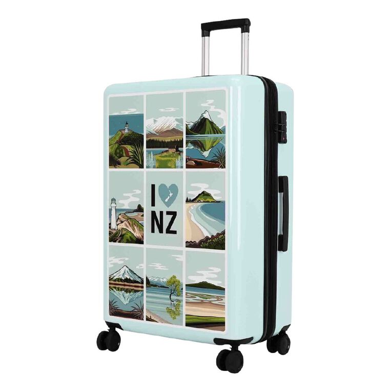 Glenn Jones 76cm Hard side Check In Suitcase Scenic New Zealand, , hi-res
