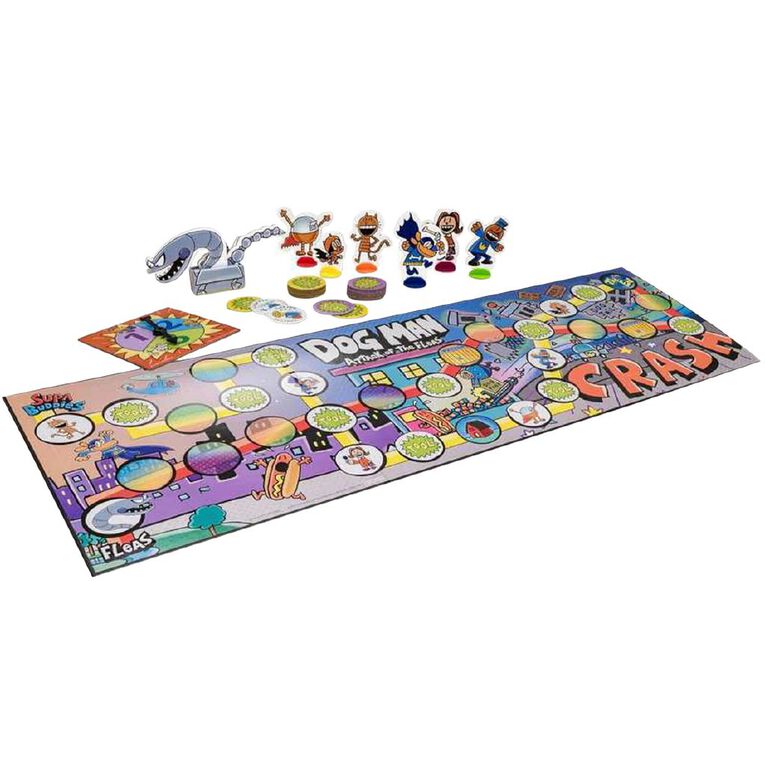 Dog Man Board Game: Attack Of The Fleas, , hi-res
