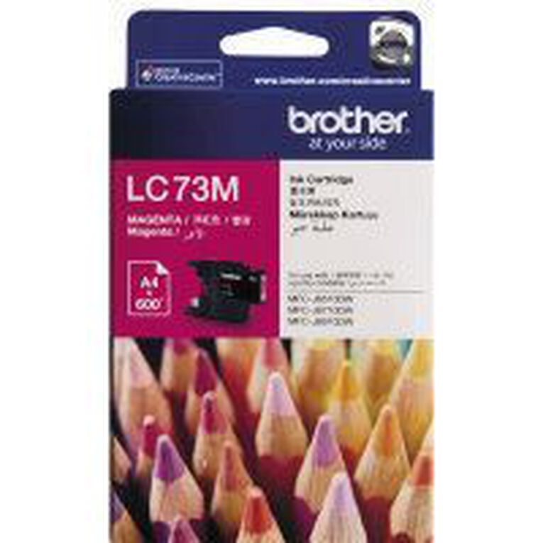 Brother Ink LC73 Magenta 600 Pages, , hi-res