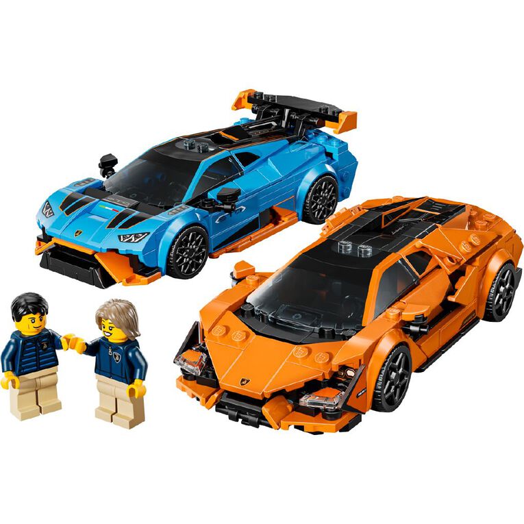 LEGO Speed Champions Lamborghini Revuelto & Huracan STO 77238, , hi-res