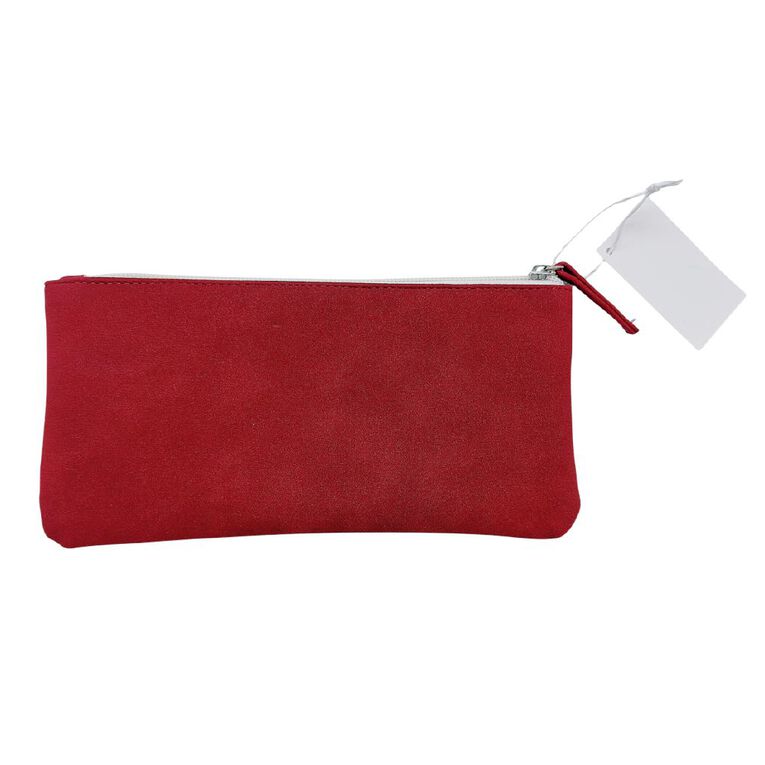 Uniti Kiwiana Single Zip Pencil Case Red, , hi-res