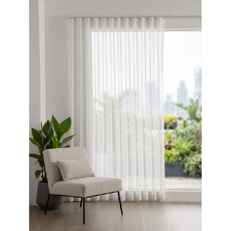Living & Co S-Fold Track White 150cm, , hi-res