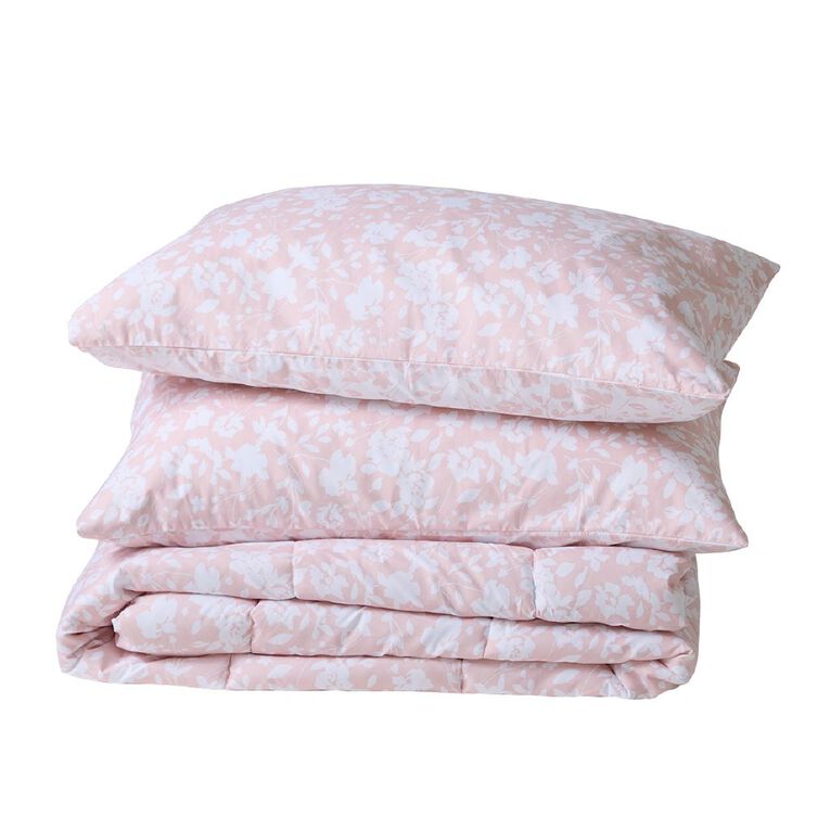 Living & Co 3 Piece Comforter Set Celeste Multi-Coloured Queen, , hi-res