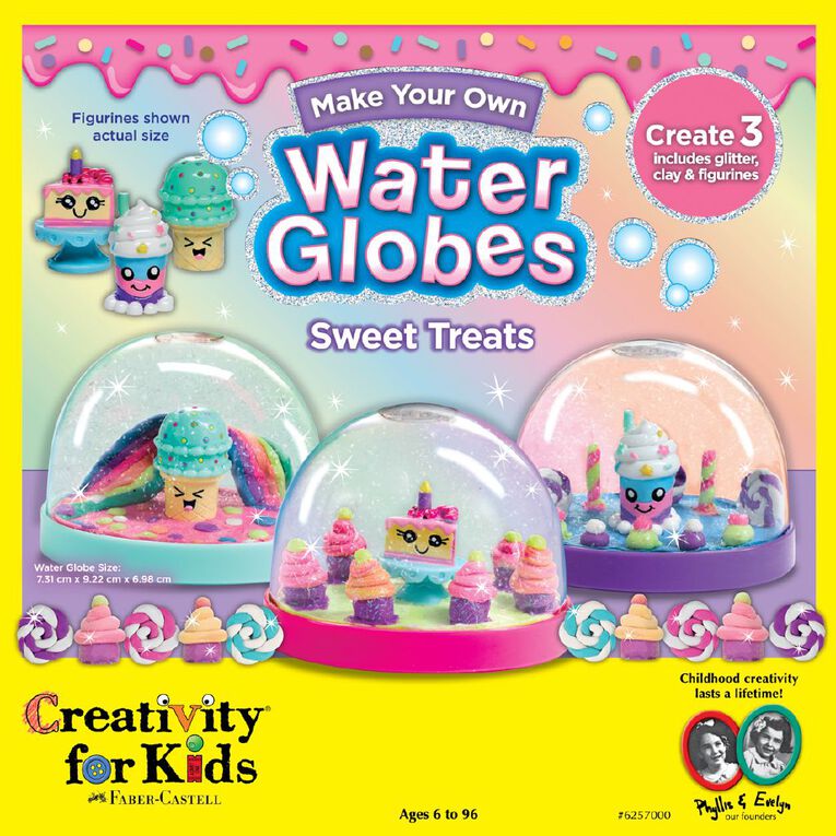 Faber-Castell Creativity For Kids Make Your Own Water Globe Sweet Treats, , hi-res