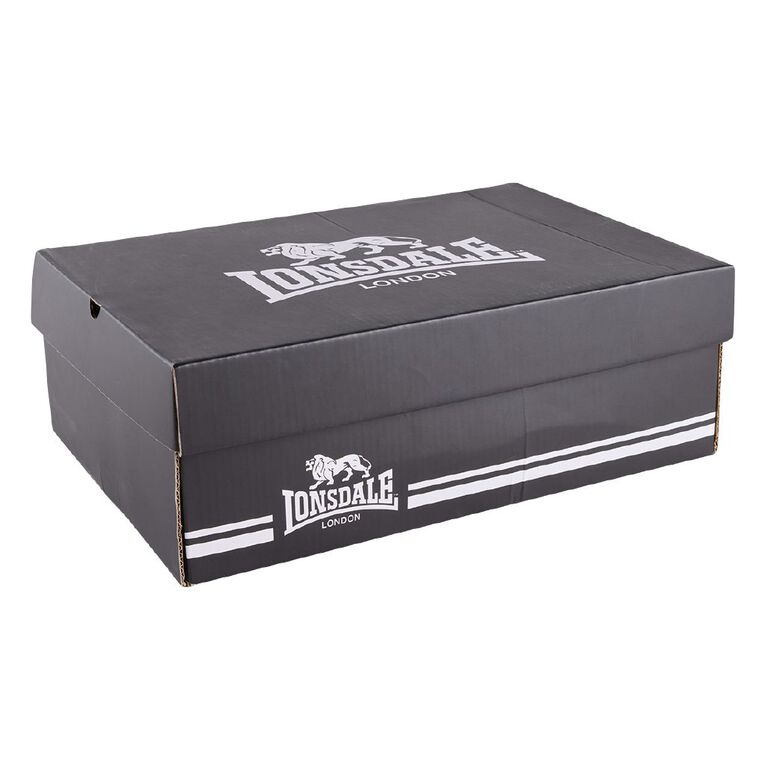 Lonsdale Heartland Trainers, Black, hi-res