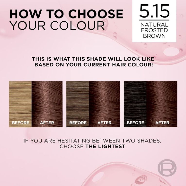 L'Oreal Paris Excellence Creme Hair Colour Natural Frosted Brown 5.15, , hi-res