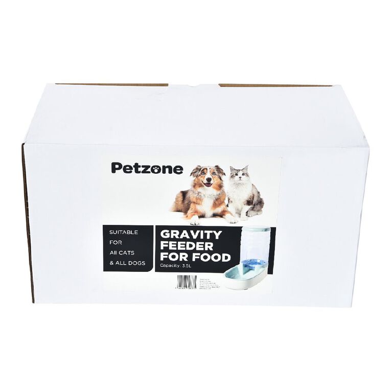Petzone Gravity Feeder For Food Green One Size, , hi-res
