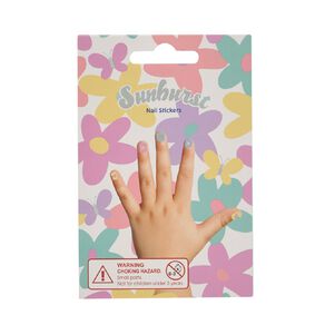 Sunburst Nail Sticker Set