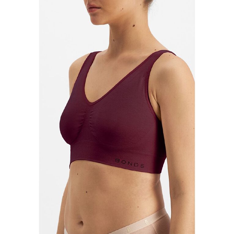 B FOR BONDS Women's Comfy Crop, Maroon B FOR BONDS Women's Comfy Crop, Maroon, hi-res