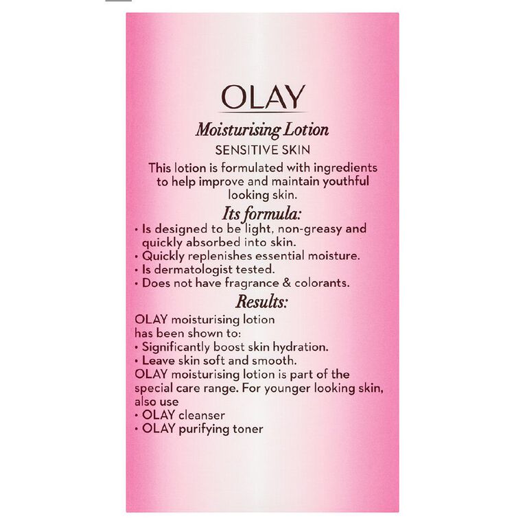 Olay Sensitive Moisturising Lotion 150ml, , hi-res