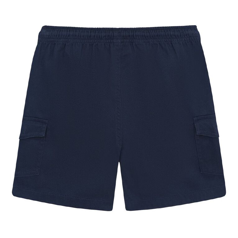 Young Original Boys' Cargo Shorts, Navy, hi-res