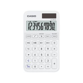 Casio SL310YCWE Handheld 10 Digit Calculator White