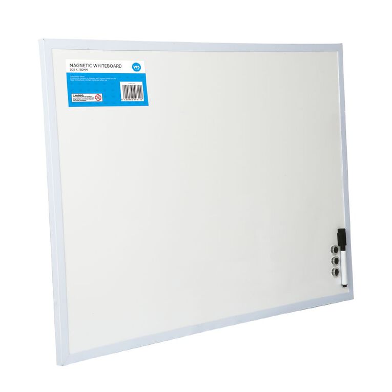 Deskwise Magnetic Whiteboard 500mm x 750mm, , hi-res