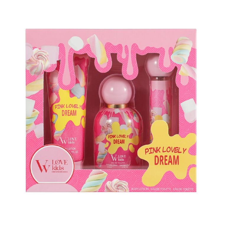 VV Love Kids Pink Lovely Dream Giftset 3 Piece, , hi-res