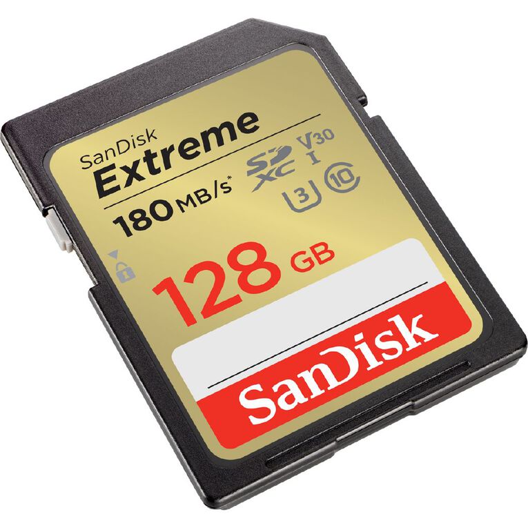 Sandisk Extreme 128GB SD Card, , hi-res