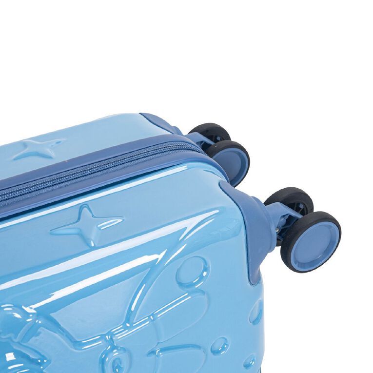 Wander Kids 52cm Embossed Suitcase Space Blue, , hi-res