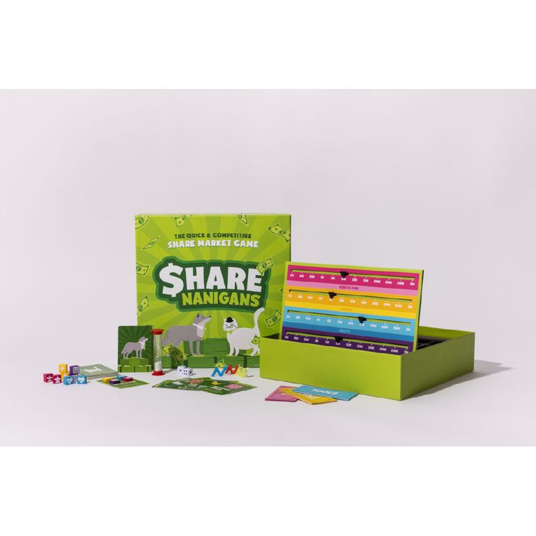 Sharenanigans Board Game, , hi-res