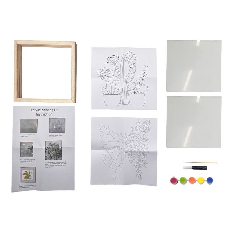 Uniti Glass Painting Kit, , hi-res