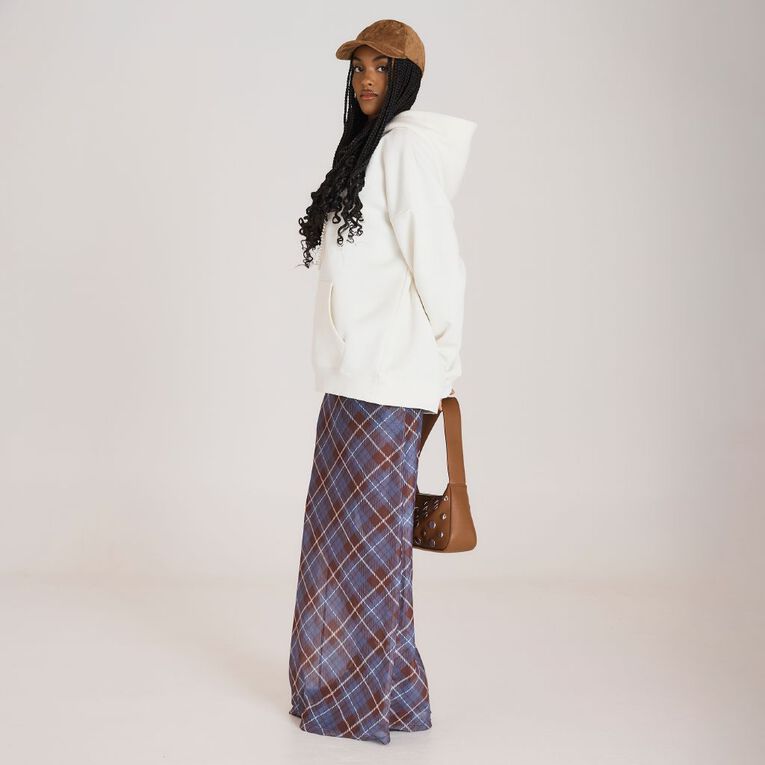 BRDRLESS Long Sleeve Graphic Hood, Cream, hi-res