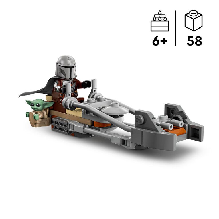LEGO Star Wars The Mandalorian & Grogus Speeder Bike 75436, , hi-res
