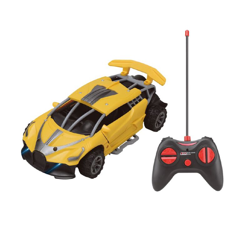 Play Studio 1:19 Remote Control Racing Car with Light Assorted, , hi-res
