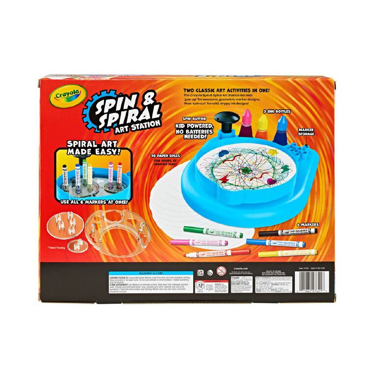 Crayola Spin n Spiral Art Station, , hi-res