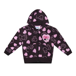 Minnie Mouse Cropped Zip Hoodie