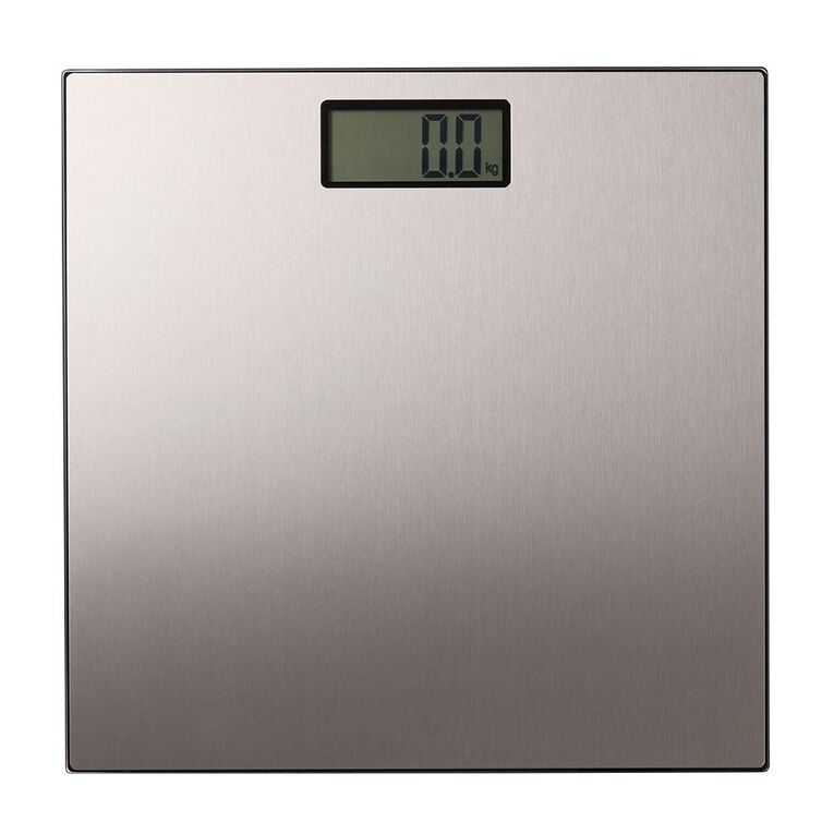 Living & Co Bathroom Digital Scales Silver, , hi-res