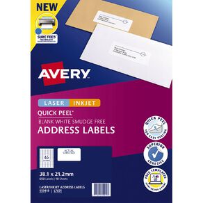 Sticker Labels - Self Adhesive Labels | The Warehouse