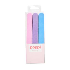 Poppi Nail File 3 Pack