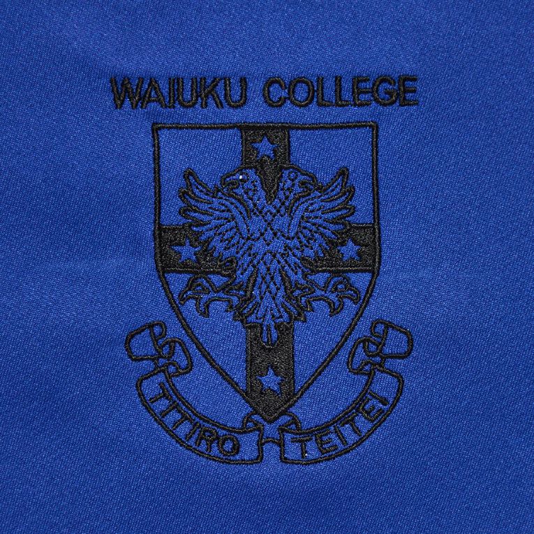 Schooltex Waiuku College PE Tee with Embroidery, Royal, hi-res