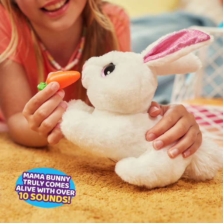 Zuru Pets Alive Mama & Baby Surprise Mama Bunny Assorted, , hi-res