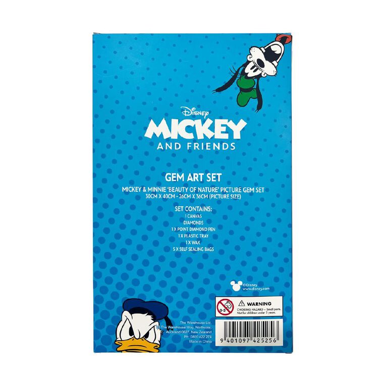 Mickey Mouse Adult Gem Art- Beauty Of Nature, , hi-res
